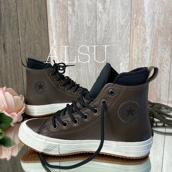 Converse Ctas 2 Boot Hi Dark Chocolate Lunarlon W - Picture 4 of 8